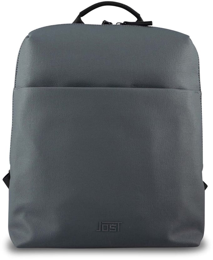 JOST vrijetijdsrugzak rugzak met laptopvak Borgholm Backpack Bluegrey blauwgrijs