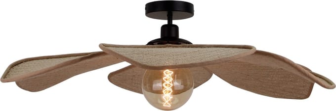 Chericoni Corvo Plafondlamp - Ø80 cm - 1-lichts - Naturel - Japandi