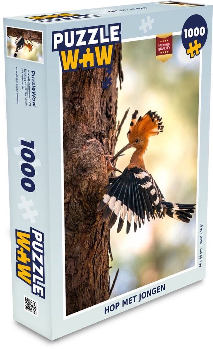 Puzzel Vogel - Boom - Bos - Legpuzzel - Puzzel 1000 stukjes volwassenen