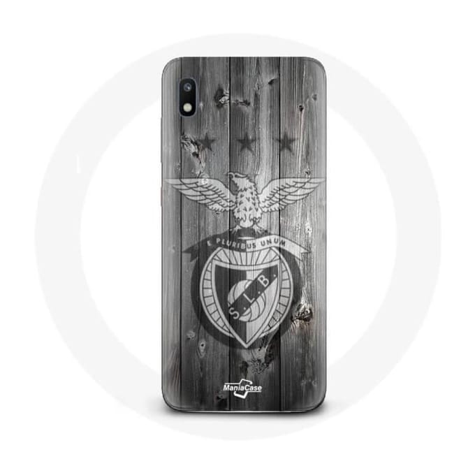 Coque - SLB Benfica - Samsung Galaxy A10 - Souple - Gris - Synthétique gris