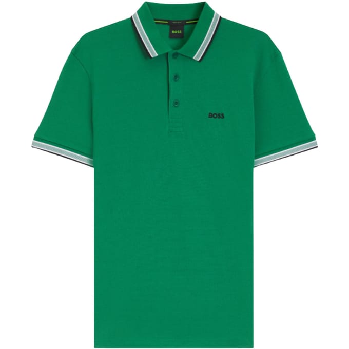 Hugo Boss poloshirt korte mouw groen