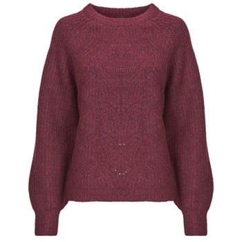 Relaxed fit gebreide pullover met wol, model 'GILA'