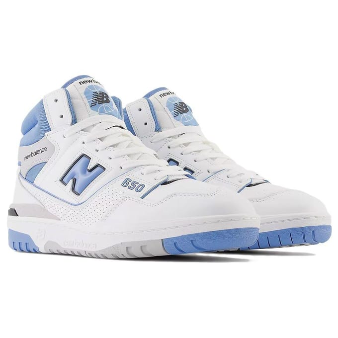 New Balance 650R Wit Heritage Blauw Unisex Sneakers Raincloud BB650RCK 38.5 white