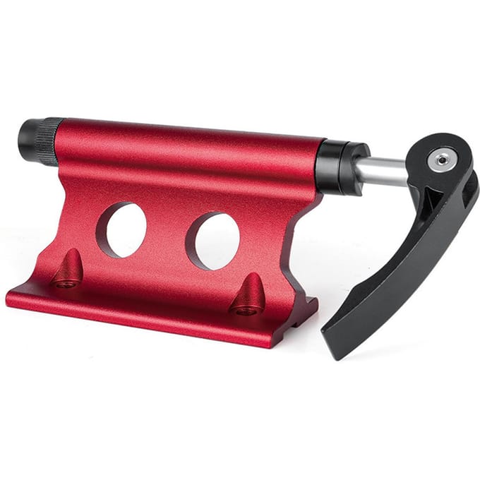 Support de Fourche Avant de Vélo à Dégagement Rapide Alliage d'Aluminium Roulement Solide Bloc de Fourche de Vélo de Toit de Voiture