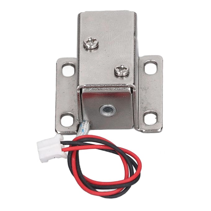 2A DC Micro Serrure Électromagnétique Armoire Porte Tiroir Assemblage de Déclenchement Électrique Verrou de Sécurité DC12V