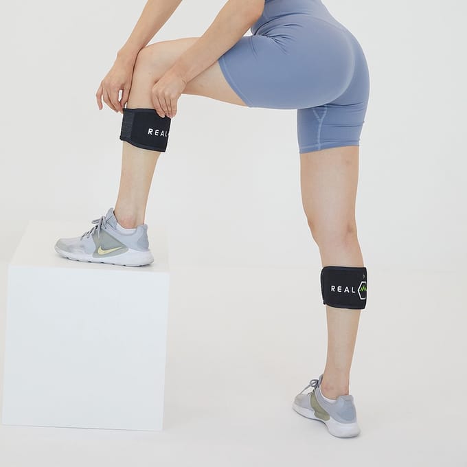 REAL EMS All-in-One - multi-use EMS Exercise & Massage bands -Electrical Muscular Stimulation - massage - muscle strength