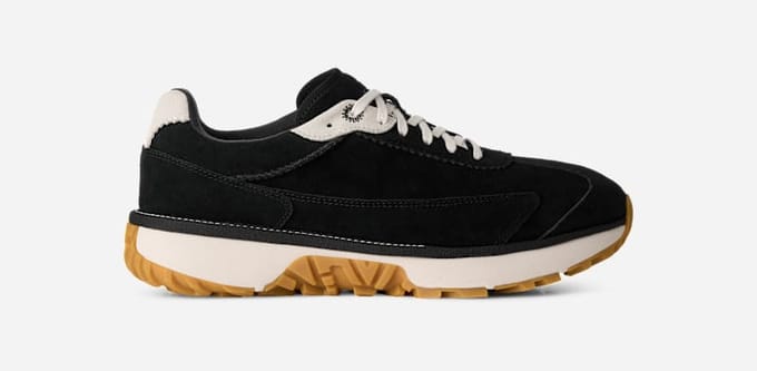 UGG® RetroFi Forward Trainer in Black/Jasmine, Polyester