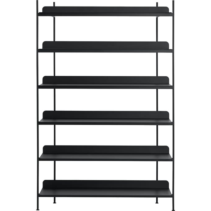 Muuto - Compile schappensysteem - zwart - Configuratie 4