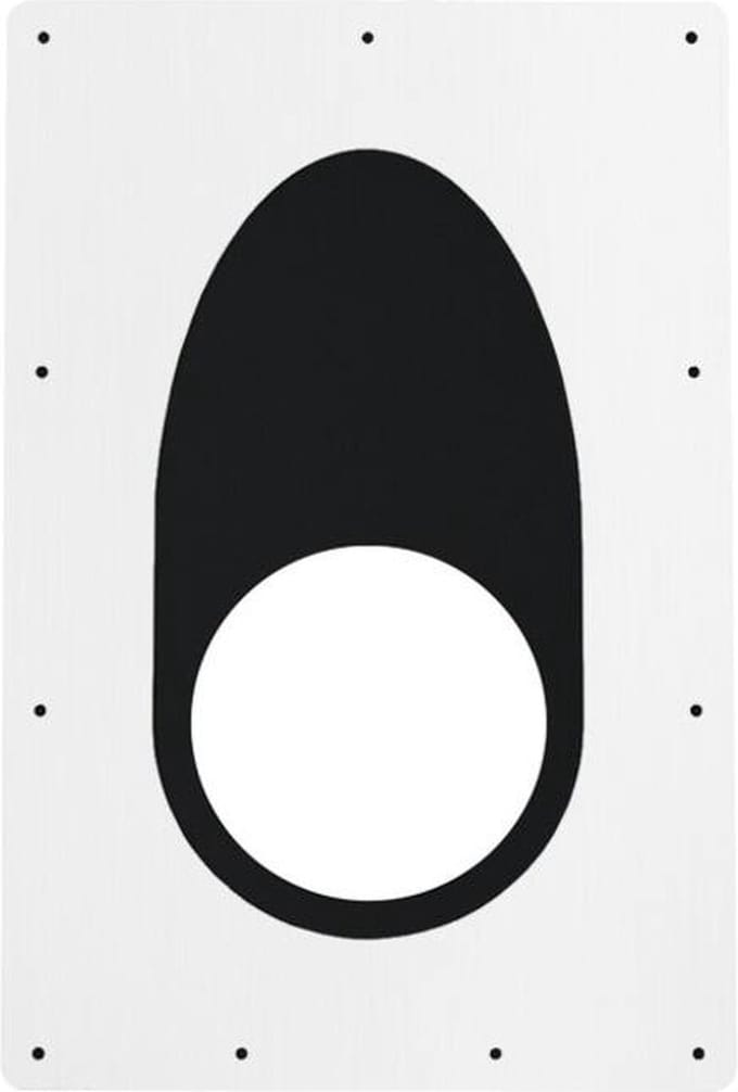 Luchtdichte dakdoorvoer 250 mm dakbeschotplaat 0-55 gr - RAL9010