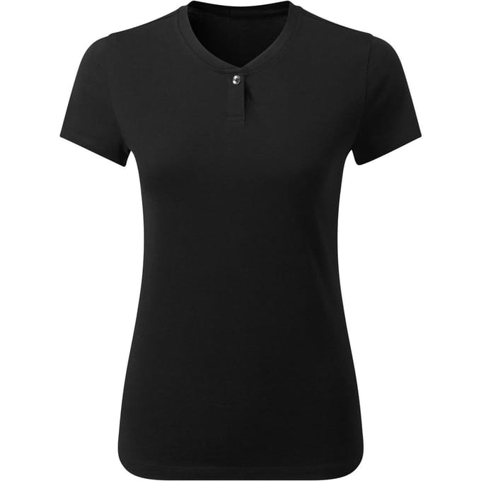 Premier Dames/dames Comis Duurzaam T-shirt (Zwart)