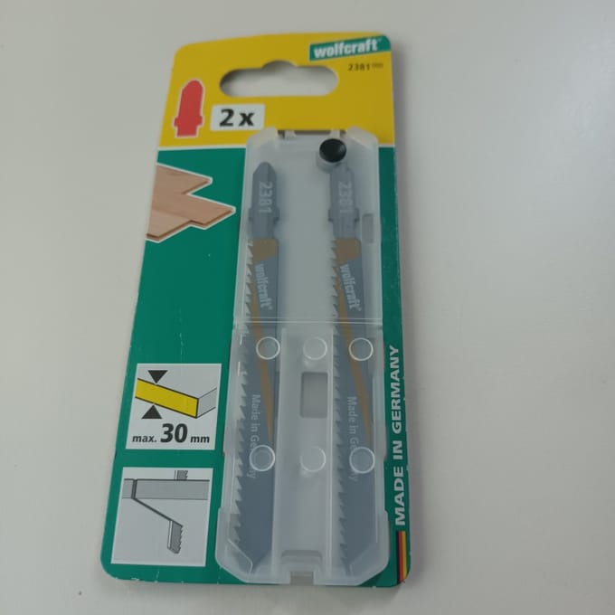 wolfcraft - Decoupeerzaagblad HCS, T-schacht - 2381000