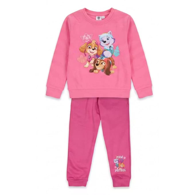 Paw Patrol joggingpak - roze - maat 122/128