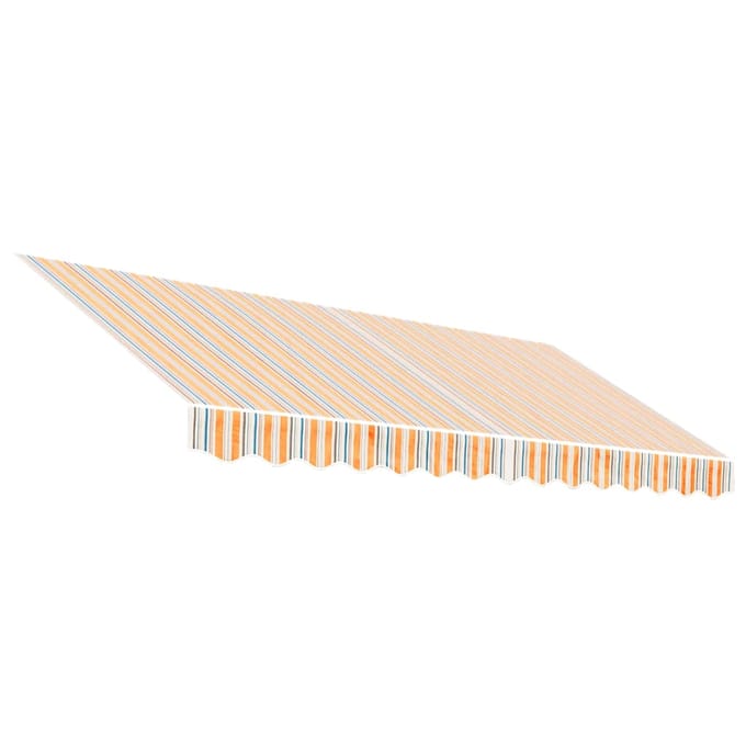 vidaXL - Vervangingsdoek - voor - luifel - 350x250 - cm - polyester - meerkleurig