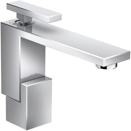 AXOR Edge single lever washbasin mixer 130 diamond cut 46011000