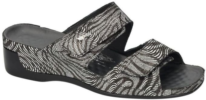 Vital -Dames - zwart - slippers & muiltjes - maat 38