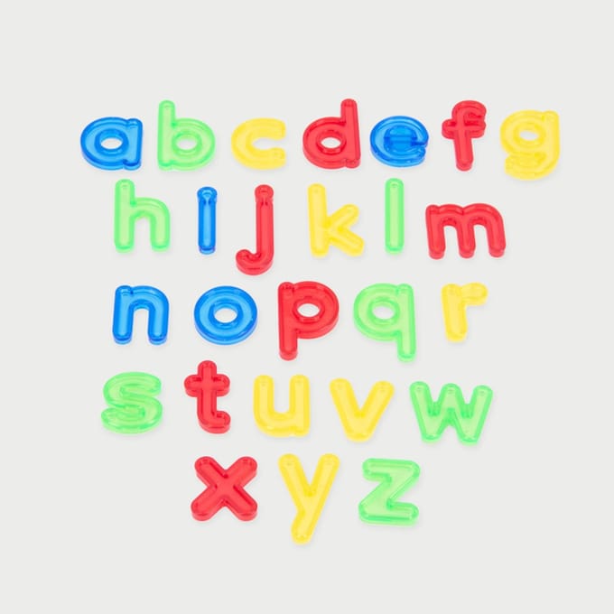 tickit® Doorschijnende Letters Kleine Letters