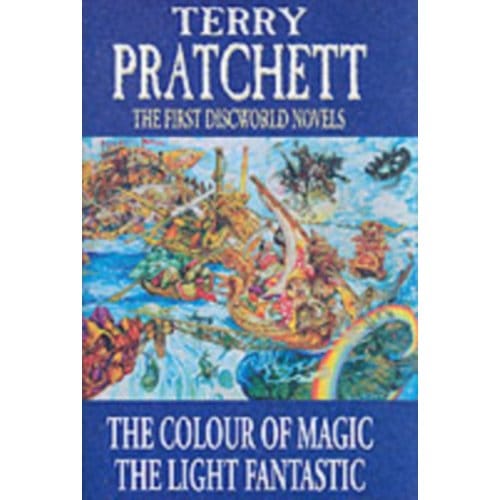 De Eerste Schijfwereld Romans door Terry Pratchett Hardback Boek 9780861404216