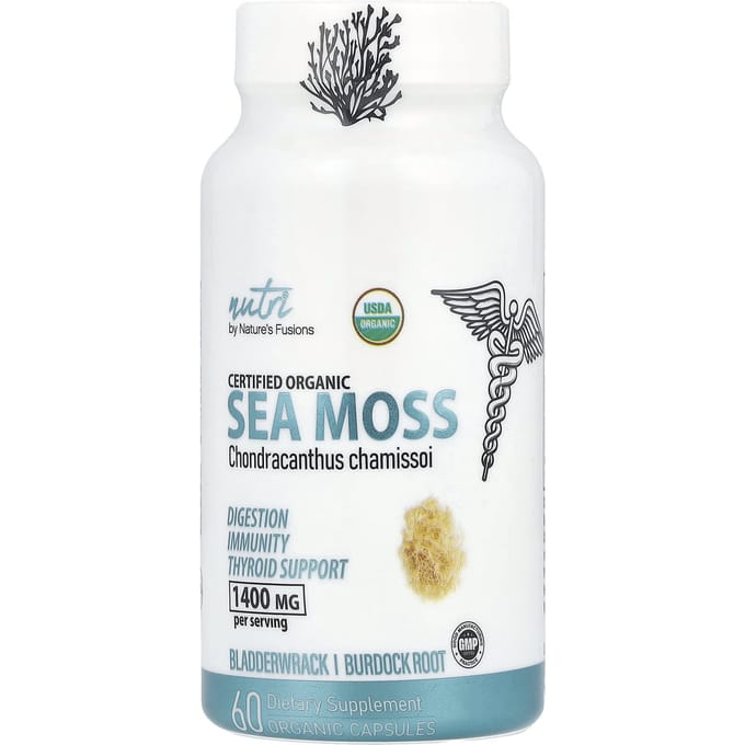 Biologisch Zeewier, Biologische Capsules 60