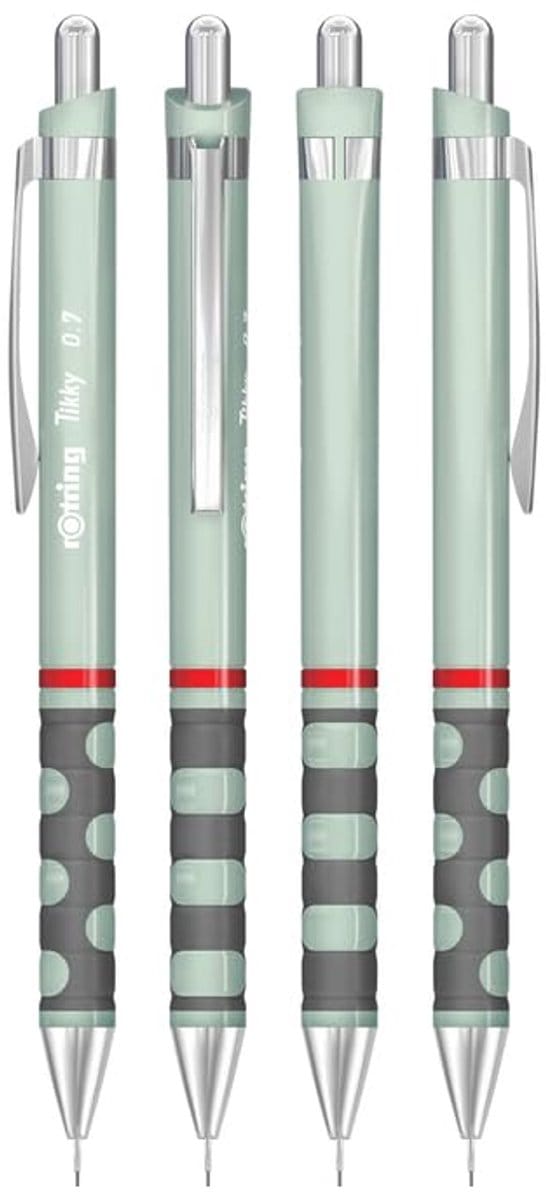 Pastel Mechanische Potloden met High Polymer Refills 0,7 mm - 2 Stuks