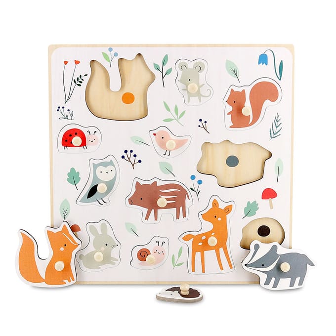 VILAC puzzel bosdieren Sarah Betz 18 mnd+