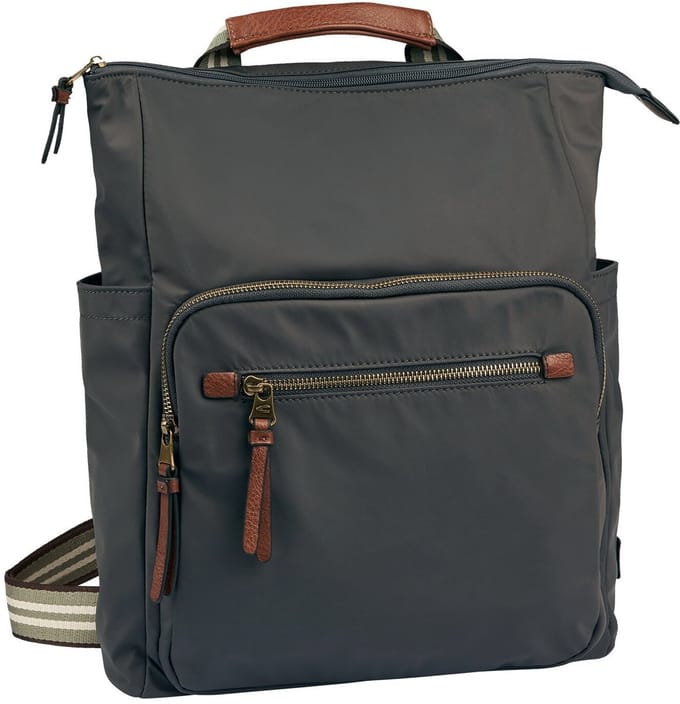 camel active Rugzak van nylon - Maat womenswear-M - Grijs