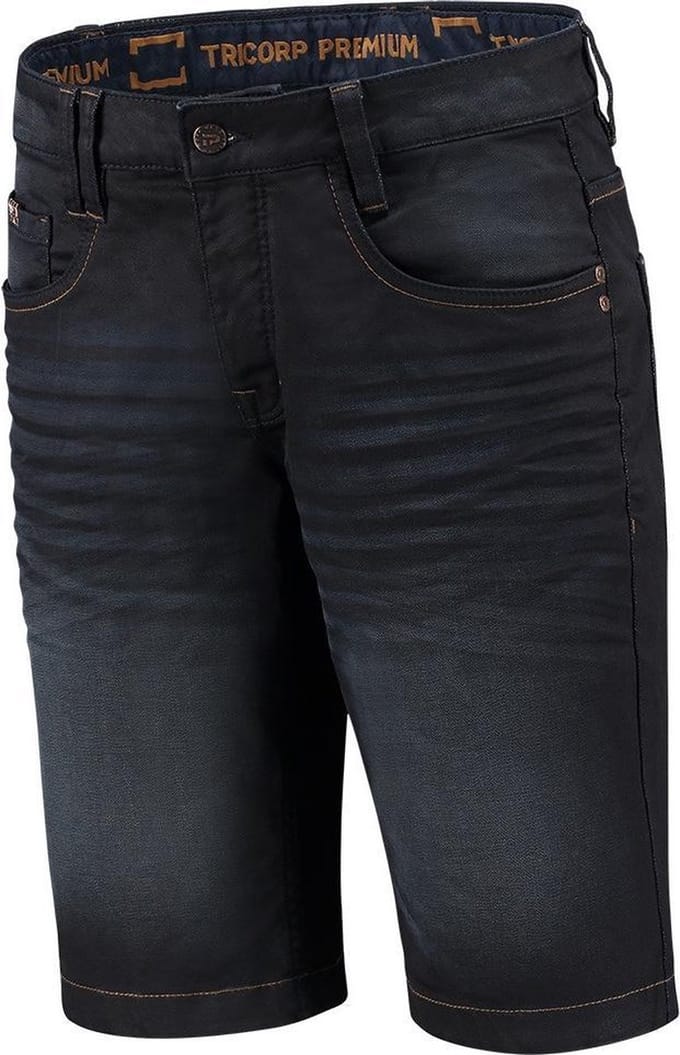Tricorp Jeans Premium Stretch Kort 504010 - Mannen - Denim Blue - 31