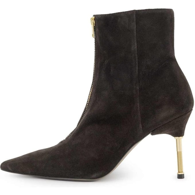 AllSaints Natasha Suede Boot Bitter Brown Größe: 41 | Stiefel Outlet | Damen | Braun