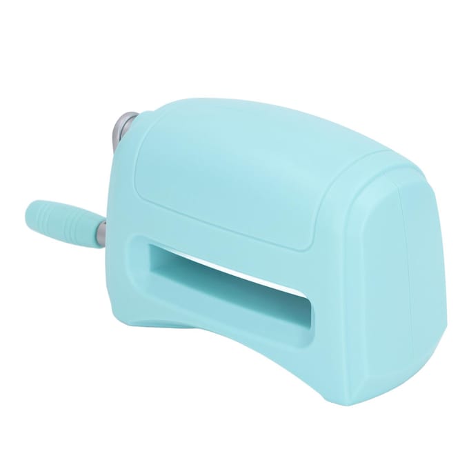 Doe-het-zelf Stansmachine Handzwengel Embossingmachine Mini Handmatige Stansmachine voor Knutselen Kunstprojecten blue