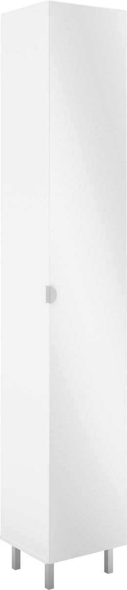 Badkamerkast Nikos Wit - Breedte 33.5 cm - Hoogte 195.5 cm - Diepte 31.5 cm