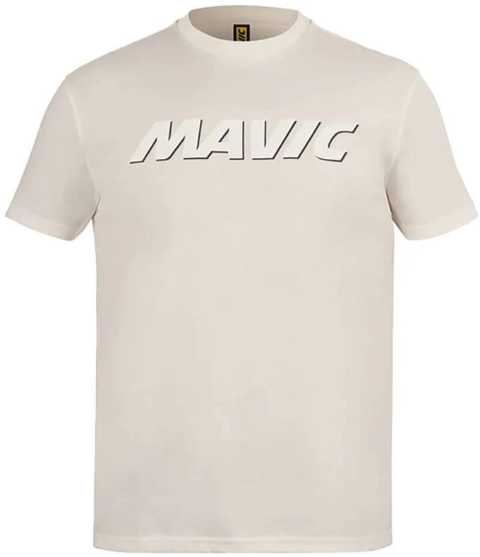 Mavic Corporate Logo T-shirt Met Korte Mouwen Beige L