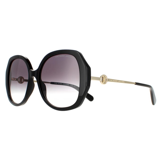 Marc Jacobs Butterfly Dames Zwart Donkergrijze gradiënt Marc 581/s