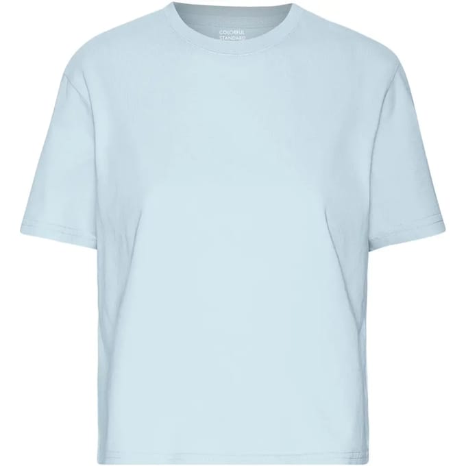 Dames-T-shirt Colorful Standard Organic Boxy polar blue
