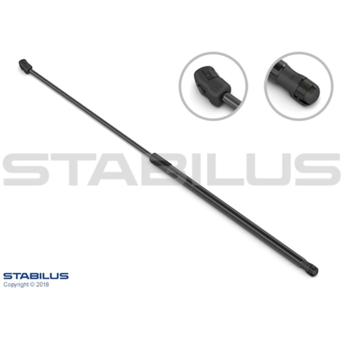 Gasveer, motorkap STABILUS 107345