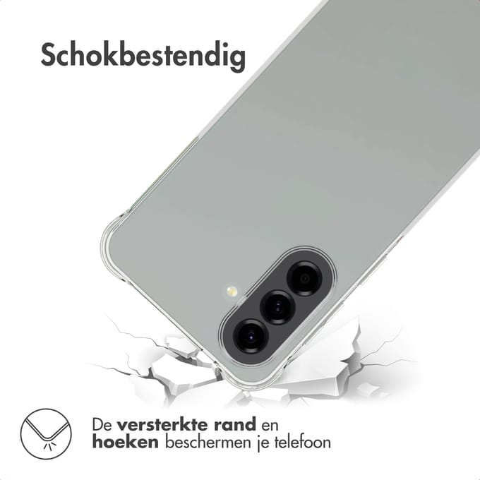 imoshion Hoesje - Geschikt voor Samsung Galaxy A57 (5G) - Shockproof Case - Transparant