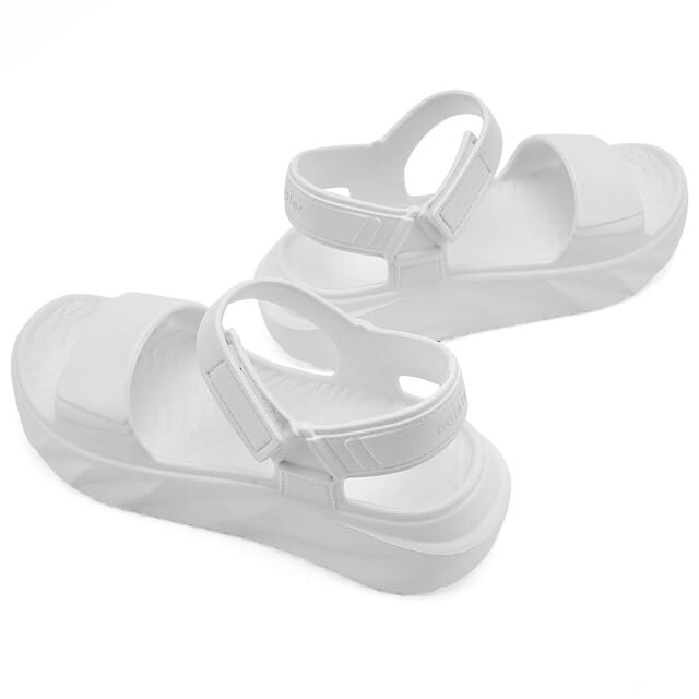 Holster Cloudnine natural flatform sandaal vegan comfort & duurzaam design