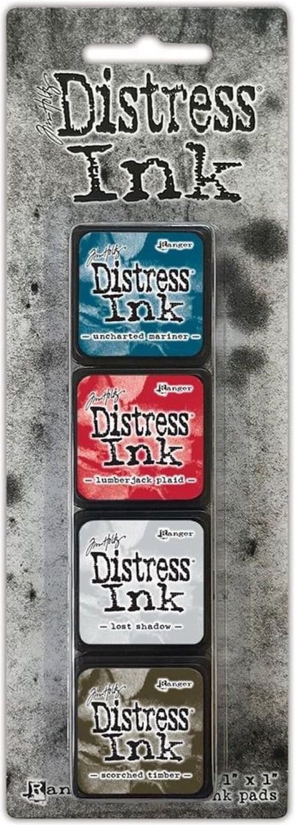 Ranger Distress Mini Ink Kit 18 TDPK82002 Tim Holtz (01-24)