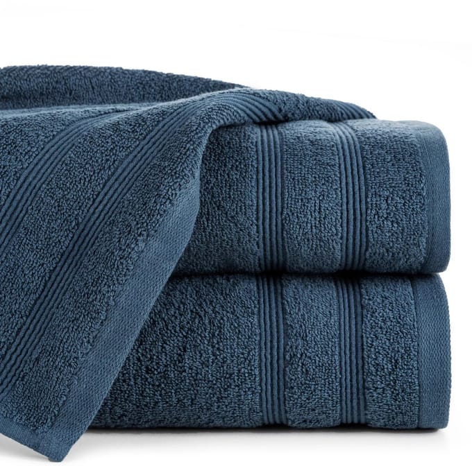 Eurofirany Aline Badhanddoek 70x140 cm - Navy Blauw