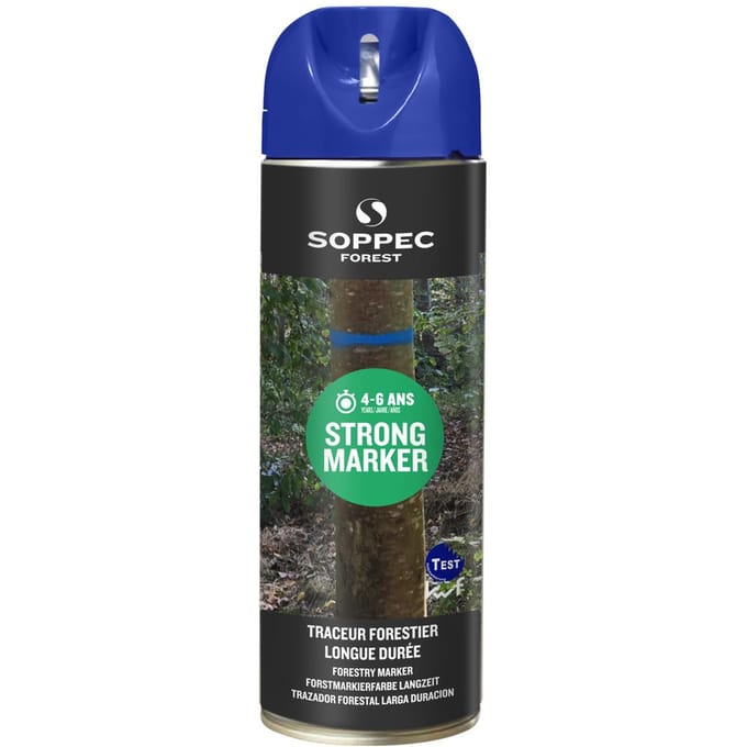 Soppec markeerverf "strong" blauw