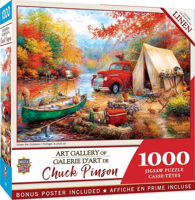 Legpuzzel - Puzzel Stukjes - Ontspanning Thuis - Gedetailleerd Natuurbeeld - 1000 Stukjes - Meerkleurig