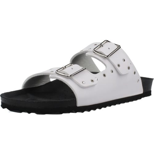 GEOX ADRIEL MEISJES Sandalen - WIT/ZILVER - Maat 31