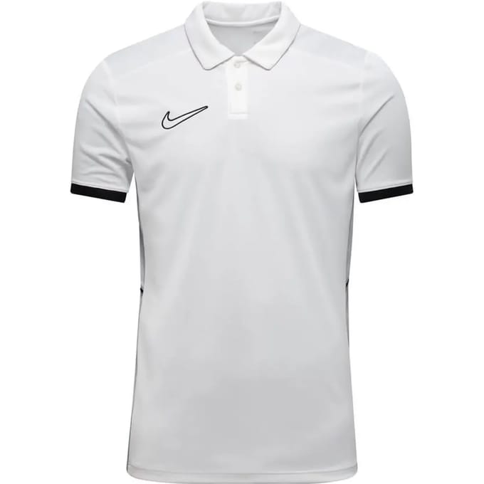 Nike Team T-shirt Kinderen Dri-FIT Academy Poloshirt Wit - Maat S