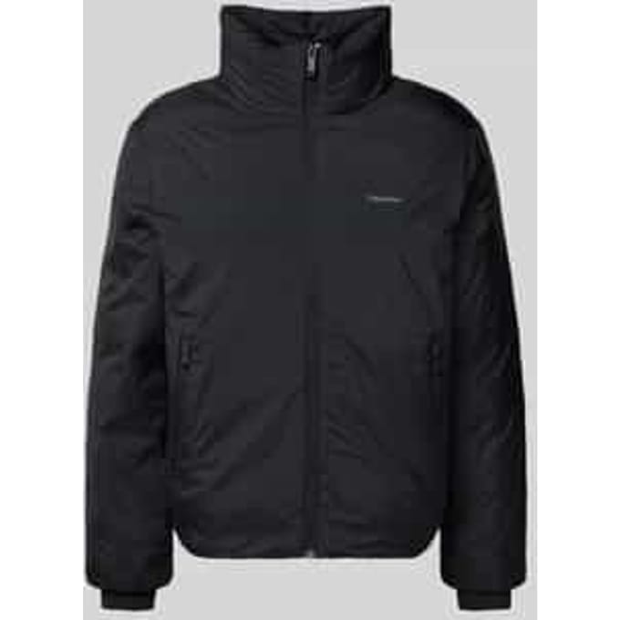 Jack met opstaande kraag en logoprint