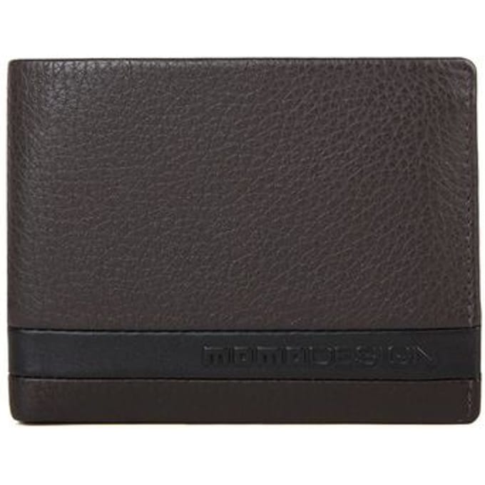 Momo Design Portemonnee Koffie/Zwart