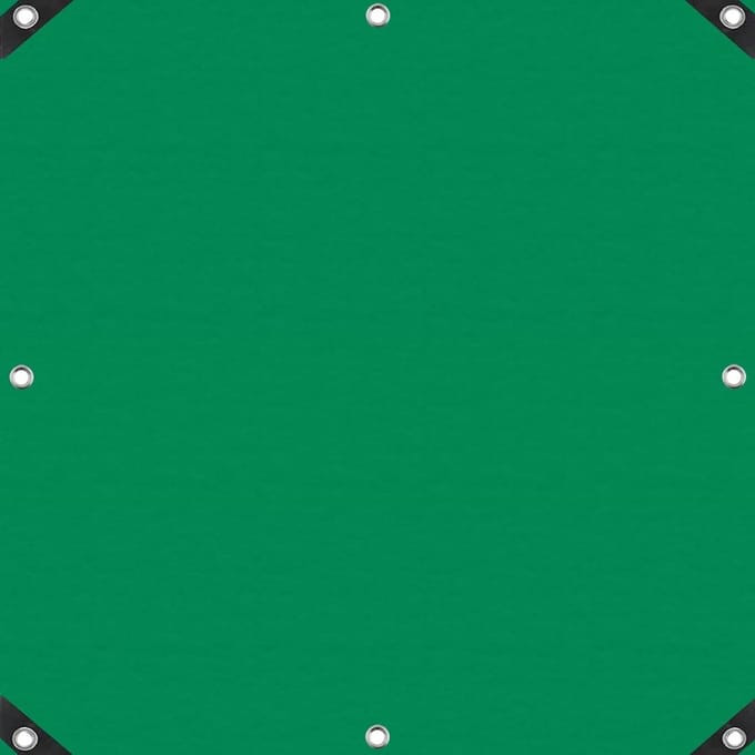 Afdekzeil Textiel - Dekzeil Waterdicht - Bescherming Buiten - Robuust Scheurvast - 2.2 x 5.5 m - Groen
