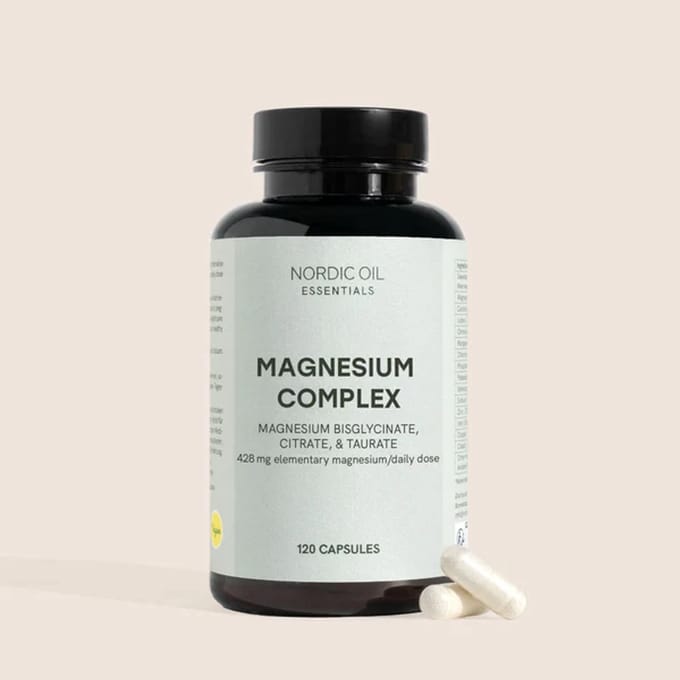 Nordic Oil© - Magnesiumcomplex - 120 Vegan Capsules - 40 dagelijkse dosis