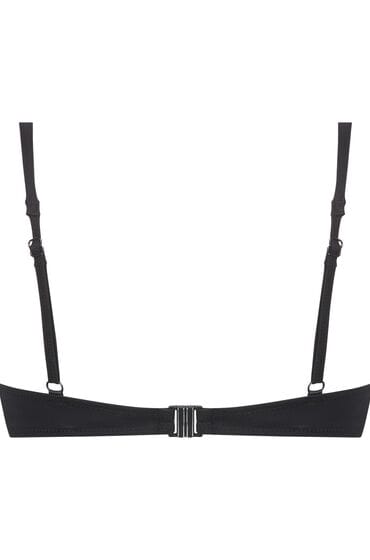 Hunkemöller Voorgevormde push-up beugel bikinitop Luxe Cup A - E Zwart