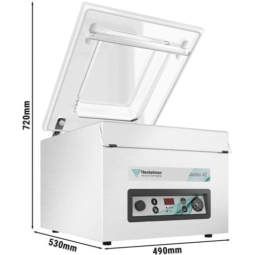 Henkelman Jumbo 42 - Vacumeermachine - 16m³/h - 600 Watt - Digitaal