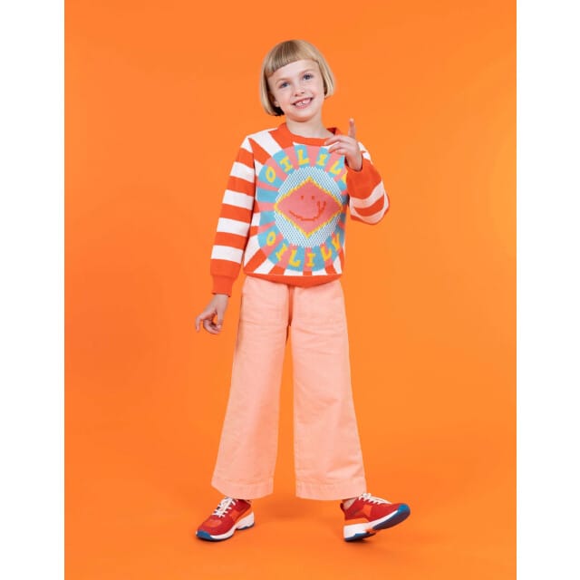 Oilily Kers - Trui - Meisjes - Oranje - 152/12yr