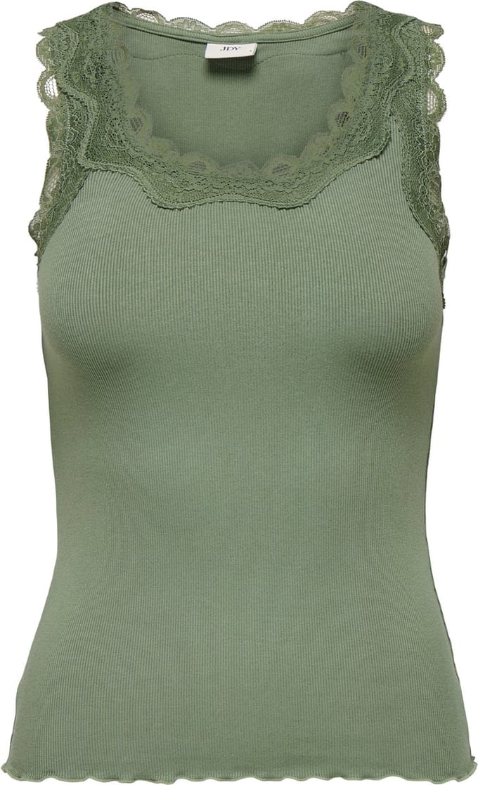 JDY - JDYETOILE S/L RIB TANK TOP JRS DIA - Dames - Tops