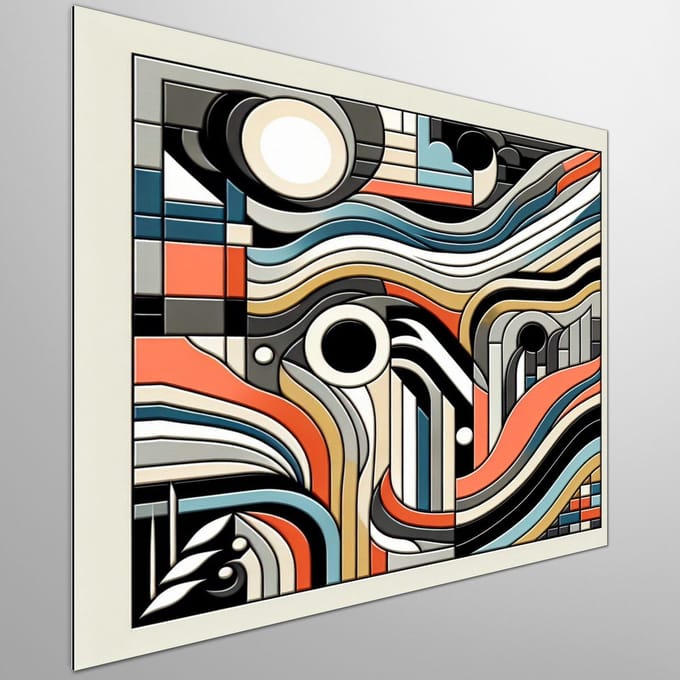 Kunstprint | Wanddecoratie | Dibond | 80 × 80 cm